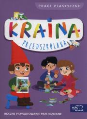 Okładka książki Kraina przedszkolaka Prace plastyczne w teczce