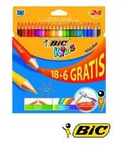 Kredki ołówkowe KIDS Eco Evolution (24 szt.) BIC. Wydawca: Bic. Dadada.pl Opakowanie Kredki ołówkowe KIDS Eco Evolution (24 szt.) BIC