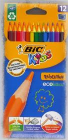 Kredki ołówkowe Kids Evolution (12 szt.) BIC. Wydawca: Bic. Dadada.pl Opakowanie Kredki ołówkowe Kids Evolution (12 szt.) BIC