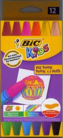 Kredki pastele olejowe (12 szt.) BIC. Wydawca: Bic. Dadada.pl Opakowanie Kredki pastele olejowe (12 szt.) BIC