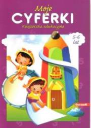 Okładka książki Książeczka edukacyjna. Moje cyferki