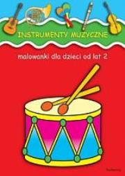 Okładka książki Malowanki - Instrumenty muzyczne SIEDMIORÓG