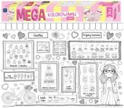 Opakowanie Mega Kolorowanki Cukiernia