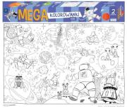 Opakowanie Mega Kolorowanki Kosmos