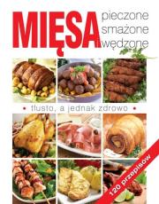 Okładka książki Mięsa pieczone, smażone, wędzone