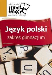 Minimax Język polski GIM GREG. Autor: Dorota Stopka, Nawrot Agnieszka. Dadada.pl Okładka książki Minimax Język polski GIM GREG