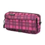 Opakowanie Piórnik kosmetyczka 2 kieszenie Karo pink