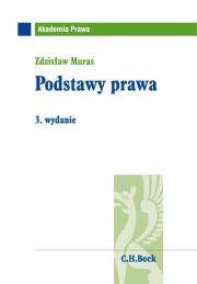Okładka książki Podstawy prawa