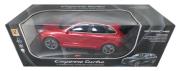Opakowanie Porsche Cayenne Turbo zdalnie sterowane skala 1:14 czerwone