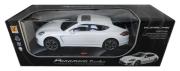 Opakowanie Porsche Panamera Turbo zdalnie sterowane skala 1:14 białe