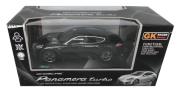Opakowanie Porsche Panamera Turbo zdalnie sterowane skala 1:24 czarne
