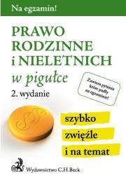 Okładka książki Prawo rodzinne i nieletnich w pigułce