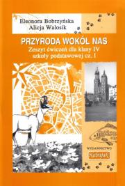 Przyroda Wokół Nas SP 4/1 ćw KUBAJAK. Autor: Eleonora Bobrzyńska, Alicja Walosik. Dadada.pl Okładka książki Przyroda Wokół Nas SP 4/1 ćw KUBAJAK