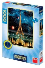 Puzzle 1000 Starline Wieża Eiffla Neon DINO. Wydawca: Dino Toys. Dadada.pl Opakowanie Puzzle 1000 Starline Wieża Eiffla Neon DINO