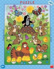 Opakowanie Puzzle 40 Krecik w truskawkach DINO