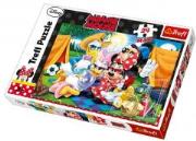 Okładka książki Puzzle Maxi 24 Myszka Miki i Przyjaciele Biwak