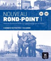 Rond Point Nouveau A1-A2 ćw +CD  LEKTORKLETT. Autor: Flumian Catherine, Labascoule Josiane, Liria Philippe. Dadada.pl Okładka książki Rond Point Nouveau A1-A2 ćw +CD  LEKTORKLETT