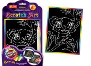 Opakowanie Scratch Art. Tęczowa seria - Koala na gałęzi