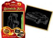 Scratch Art. Złota seria - Auto. Wydawca: Ranok-Creative. Dadada.pl Opakowanie Scratch Art. Złota seria - Auto