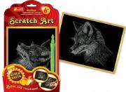 Scratch Art. Złota seria - Lis. Wydawca: Ranok-Creative. Dadada.pl Opakowanie Scratch Art. Złota seria - Lis