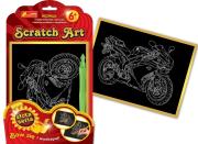 Scratch Art. Złota seria - Motocykl. Wydawca: Ranok-Creative. Dadada.pl Opakowanie Scratch Art. Złota seria - Motocykl
