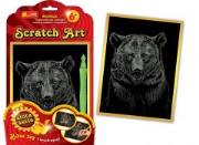 Scratch Art. Złota seria - Niedźwiedź. Wydawca: Ranok-Creative. Dadada.pl Opakowanie Scratch Art. Złota seria - Niedźwiedź