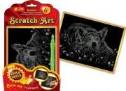 Scratch Art. Złota seria - Pies w kwiatach. Wydawca: Ranok-Creative. Dadada.pl Opakowanie Scratch Art. Złota seria - Pies w kwiatach