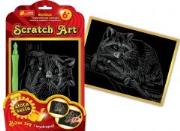 Scratch Art. Złota seria - Szop. Wydawca: Ranok-Creative. Dadada.pl Opakowanie Scratch Art. Złota seria - Szop