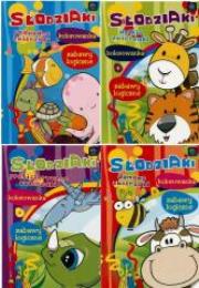 Okładka książki Słodziaki kolorowanka + zabawy logiczne MIX
