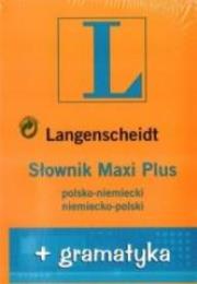 Okładka książki Słownik Maxi PLUS gramatyka - niemiecki ''L