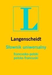 Słownik uniwersalny pol-franc-pol ''L. Autor: Natalia Celer. Dadada.pl Okładka książki Słownik uniwersalny pol-franc-pol ''L