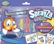 Okładka książki Sprayza magic 8 flamastrów SA2408