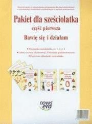 Okładka książki Sześciolatek cz.1 PAKIET Bawię się i działam NE