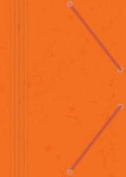 Opakowanie Teczka z gumką A4 z preszpanu pomarańczowa (10szt)