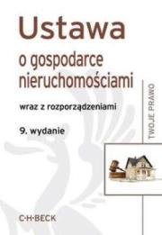 Okładka książki Ustawa o gospodarce nieruchomościami wyd.9 Twoje..