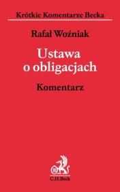 Okładka książki Ustawa o obligacjach. Komentarz