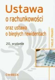 Okładka książki Ustawa o rachunkowości oraz ustawa o biegłych..
