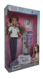 Violetta Lalka z mikrofonem. Wydawca: Giochi Preziosi. Dadada.pl Opakowanie Violetta Lalka z mikrofonem