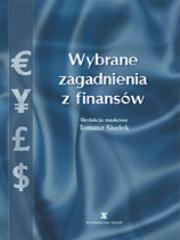 Wybrane zagadnienia z finansów SGGW. Autor: Siudek Tomasz (red.). Dadada.pl Okładka książki Wybrane zagadnienia z finansów SGGW