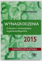 Okładka książki Wynagrodzenia 2015