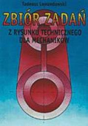 Okładka książki Zb zadań z rys tech dla mechanik Lewandowski WSiP