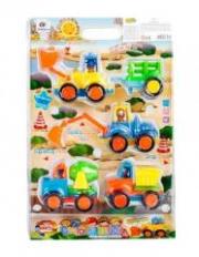 Opakowanie Zestaw aut budowlanych 10cm 4szt