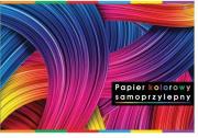 Opakowanie Zeszyt papierów kolor samoprzylep. B5/8K (10szt)