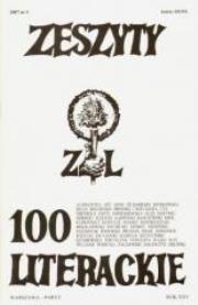 Okładka książki Zeszyty Literackie 100 broszura