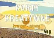 Żywioły. Ziemia karty kreatywne WSiP. Autor: Krzysztof J. Szmidt, Jolanta Bonar, Wiesław Karolak. Dadada.pl Okładka książki Żywioły. Ziemia karty kreatywne WSiP