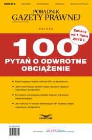 Opakowanie 100 pytań o odwrotne obciążenie