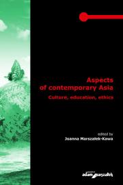 Opakowanie Aspects of contemporary Asia. Culture, education, ethics
