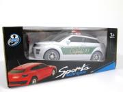 Opakowanie Auto Policja zdalnie sterowane ze światłem skala 1:24