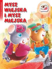 Bajeczki z naklejkami- Mysz wiejska i mysz miejska. Autor: praca zbiorowa. Dadada.pl Okładka książki Bajeczki z naklejkami- Mysz wiejska i mysz miejska
