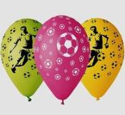 Opakowanie Balony Premium Piłkarze 5 sztuk